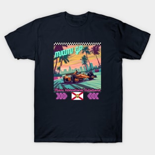 Miami Grand Prix,Formula 1, USA, Florida, F1 T-Shirt